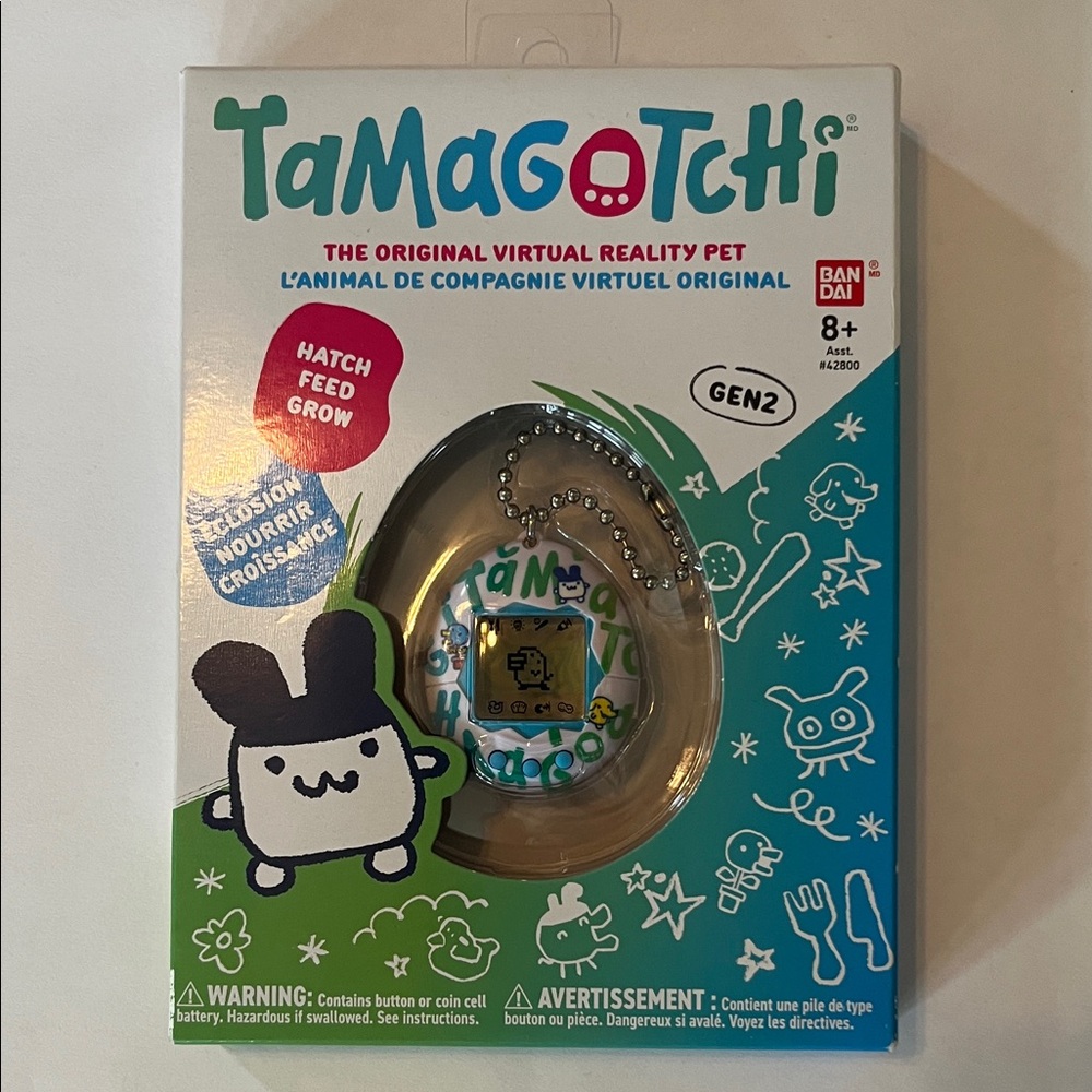 Bandai Tamagotchi Gen 2 Virtual Pet - Blue
